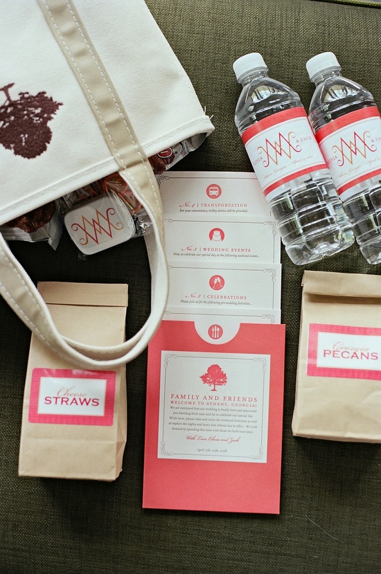 Real Wedding Planning Strategies: Welcome Bag Must-Haves {Wedding ...